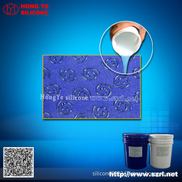 silicone rubber for coating textile